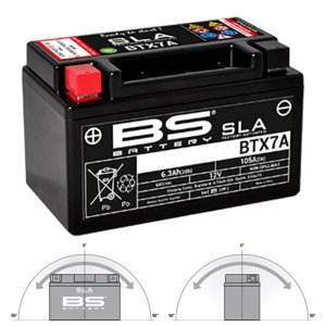 BS Battery BTX7A SLA Motosiklet Aküsü