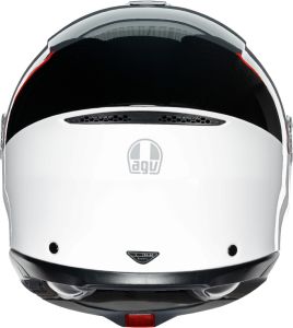 Agv TourModular Kask Balance Kırmızı Beyaz Gri
