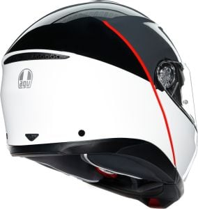 Agv TourModular Kask Balance Kırmızı Beyaz Gri
