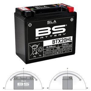 BS Battery BTX20HL SLA Motosiklet Aküsü