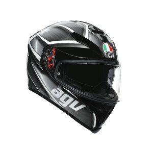 AGV K5 S Kask Tempest Black Silver XS