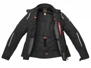 SPIDI Tronik Tex Kadın Mont Siyah Beyaz