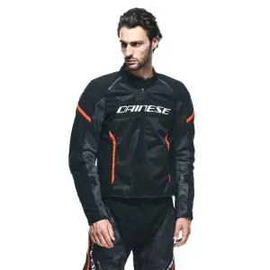 Dainese Air Frame 3 Black Red Fluo Tekstil Mont 60