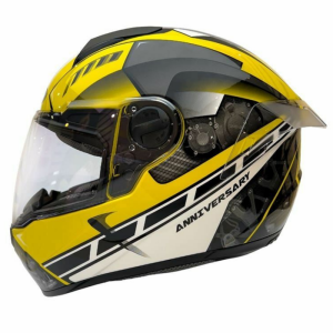 Zeus Kask ZS-811A Sarı Beyaz