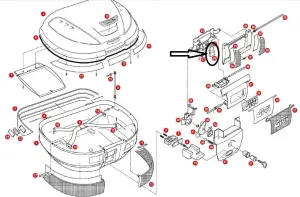 Givi Z611 Çanta Düğmesi