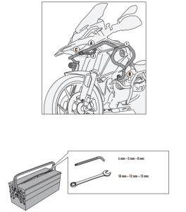 Givi TNH5114 Bmw R 1200 GS (13-14) Koruma Demiri