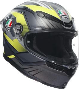 AGV K6 Kask Excite Matt Camo Yellow