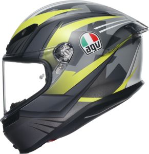AGV K6 Kask Excite Matt Camo Yellow