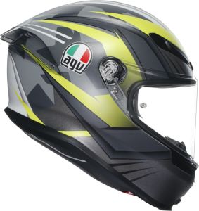 AGV K6 Kask Excite Matt Camo Yellow