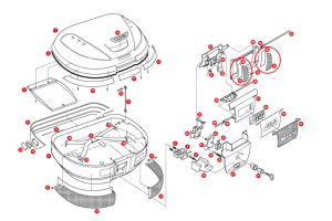 Givi Z616Kit Çanta Reflektörü Orta Tutma Kulpu