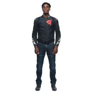 Dainese Sportiva Deri Ceket Perforeli