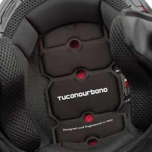 Tucano Urbano El Jettin Yarım Kask Gradient  Açık Mavi XL