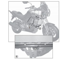 Givi TN4105 Kawasaki Versys 1000 Koruma Demiri