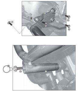 Givi TN4105 Kawasaki Versys 1000 Koruma Demiri