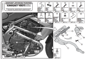 Givi TN422 Kawasaki Versys 650 Koruma Demiri
