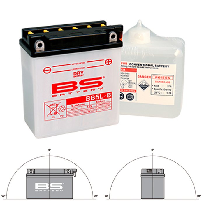 BS Battery BB5L-B DRY Motosiklet Aküsü