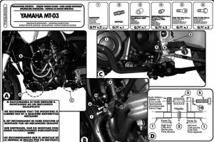 Givi TNH356 Yamaha Mt-03 600 (06-14) Koruma Demiri