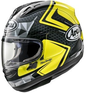 Arai RX-7V Kask Dyno Fluor Yellow
