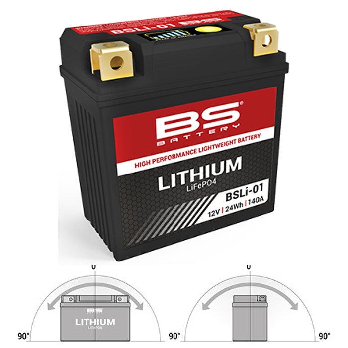 BS Battery BSLI-01 Lithium-Ion Motosiklet Aküsü