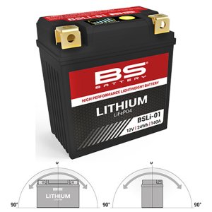 BS Battery BSLI-01 Lithium-Ion Motosiklet Aküsü