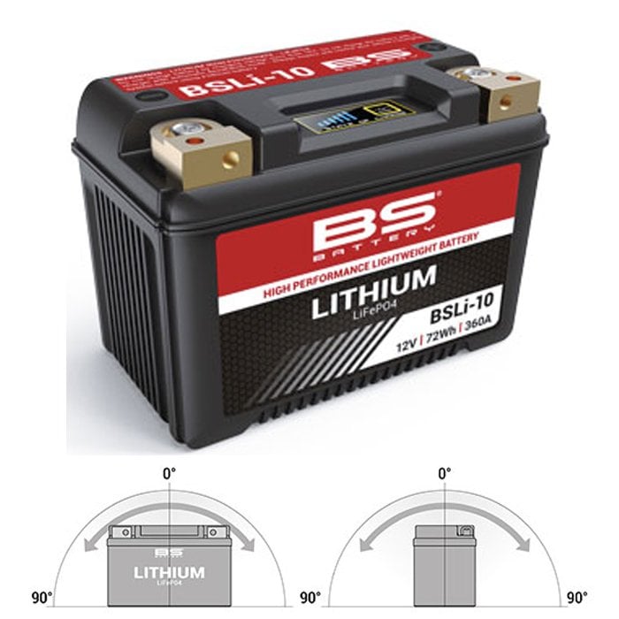 BS Battery BSLI-10 Lithium-Ion Motosiklet Aküsü