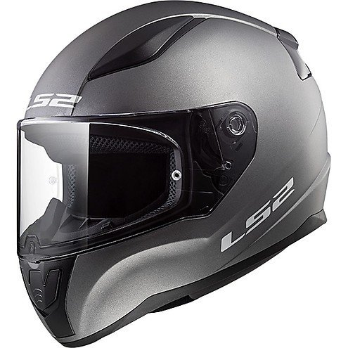 LS2 Rapid Mat Titanium Kask