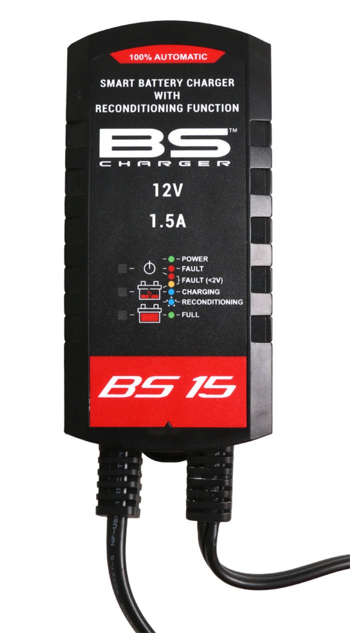 BS Battery BS15-Smart 12V 1.5A Motosiklet Akü Şarj