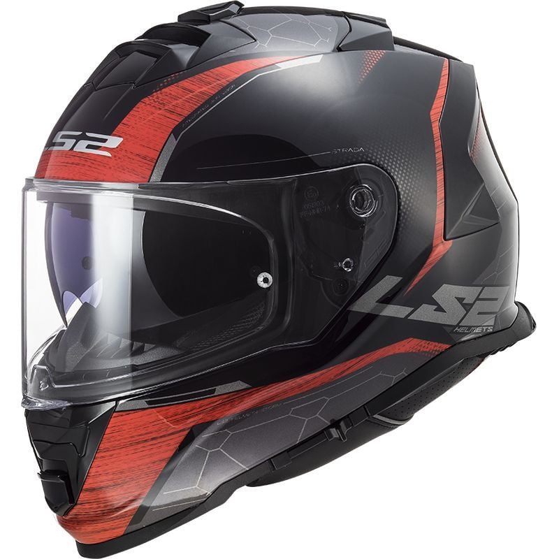 LS2 Storm Kask Classy Kırmızı