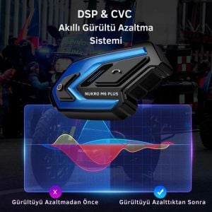 Nukrotech M6 PLUS İnterkom Tekli