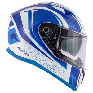 Givi Stoccarda Kask Blades Beyaz Mavi