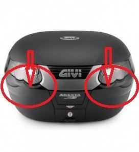 Givi Z693N902R Çanta Yan Çita Siyah (Tk) E55