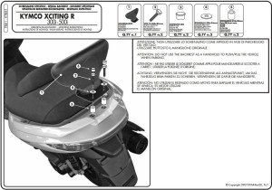 Givi TB81 Kymco Xciting R 300i-500i Sissybar