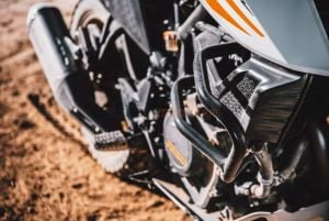 KTM 250 - 390 Adventure Koruma Demiri Siyah