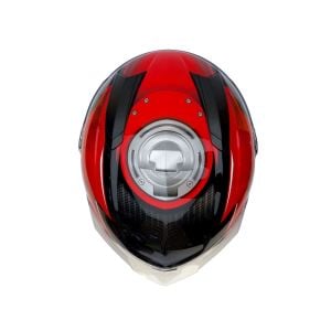 Zeus ZS-811A Kask Siyah AL39 Kırmızı