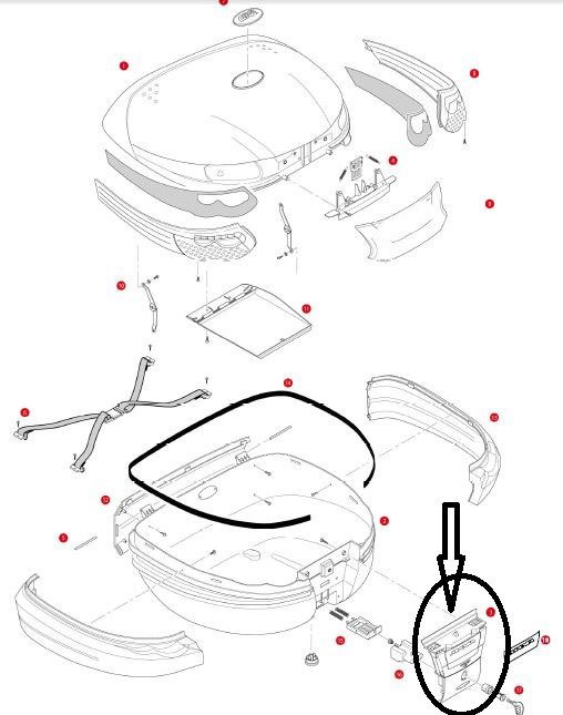 Kappa ZK398NMR K56 Çanta Kilit Mekanizması