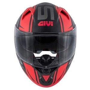 Givi Stoccarda Kask Blades Mat Siyah Kırmızı