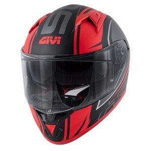 Givi Stoccarda Kask Blades Mat Siyah Kırmızı