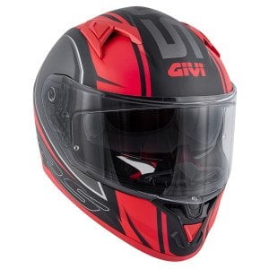 Givi Stoccarda Kask Blades Mat Siyah Kırmızı