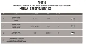 Givi RP1110 Honda VFR 1200X Crosstourer Karter Koruma