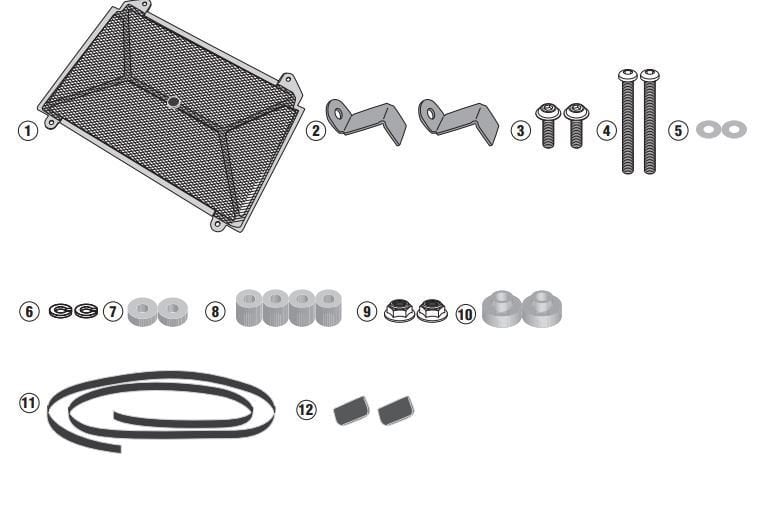 Givi PR1173 Honda CB 650 R Radyatör Koruma Demiri