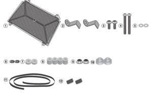 Givi PR1173 Honda CB 650 R Radyatör Koruma Demiri