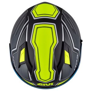 Givi Sport Deep Kask Mat Titanium Sarı