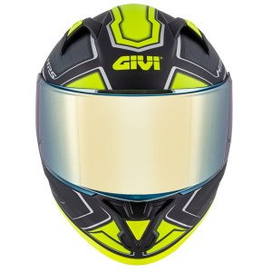Givi Sport Deep Kask Mat Titanium Sarı