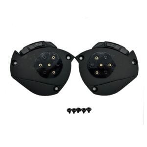 LS2 Advant 2 Kask Yan Kapak Seti Mat Siyah