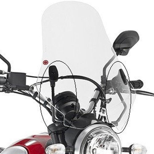 Givi A7407A Ducati Scrambler 800 Ön Cam Siperlik Bağlantısı