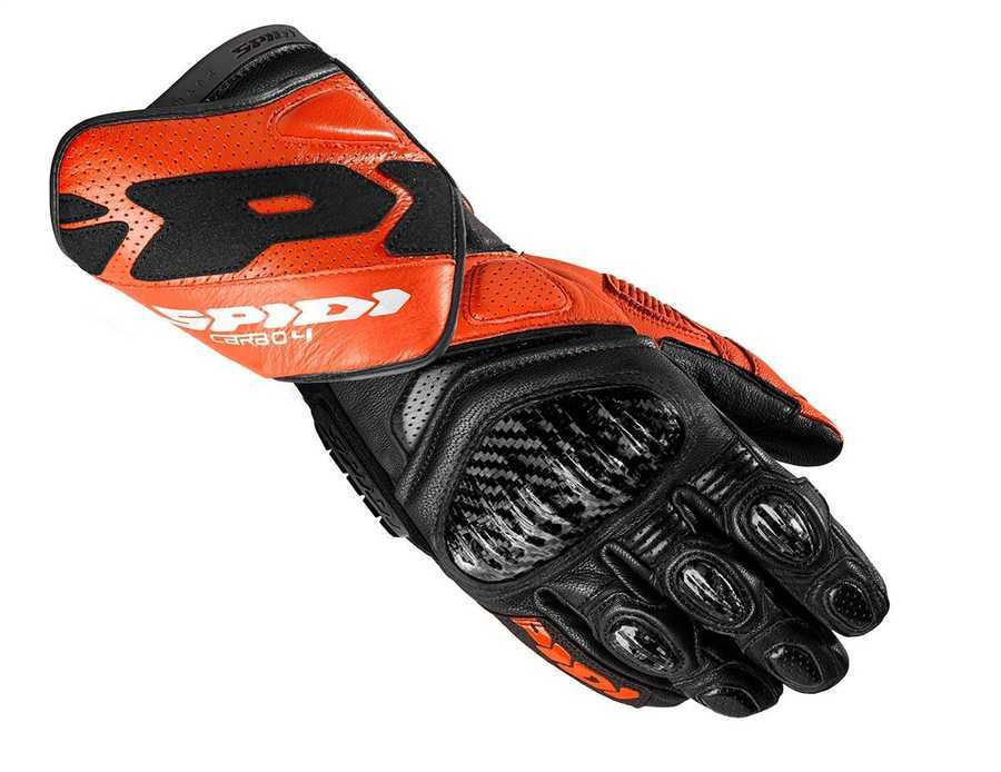 SPIDI Carbo 4 Deri Eldiven Siyah Turuncu
