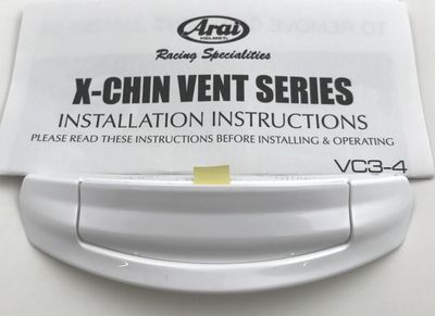 Arai XF Çene Havalandırma Beyaz