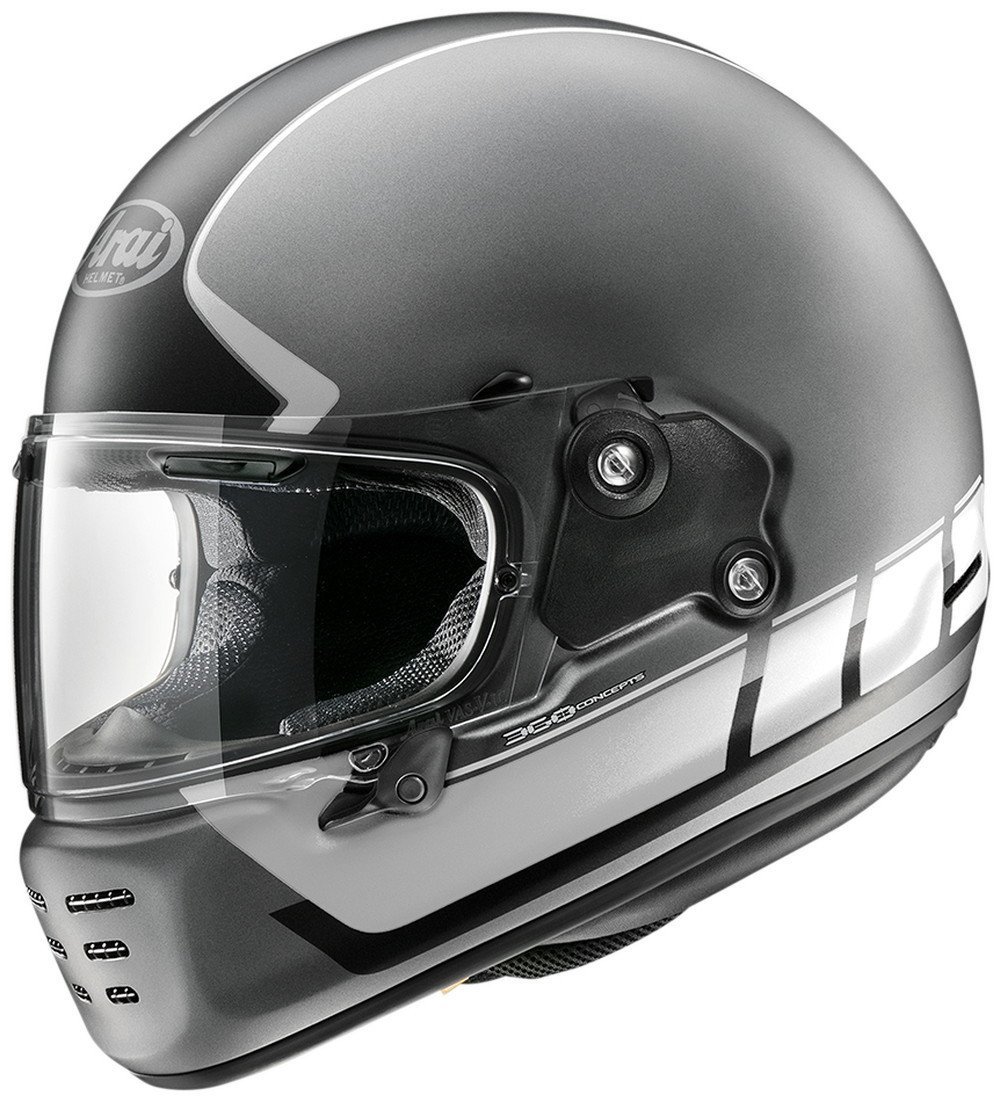 Arai Concept-X Kask SpeedBlock White | Classic Motor Kaskları