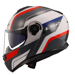 LS2 Strobe 2 Çene Açılır Kask Monza Siyah Beyaz Kırmızı LS2 Strobe 2 Monza Siyah Beyaz Kırmızı Kask
 XL