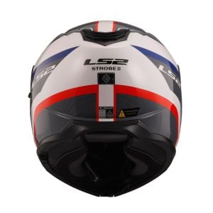LS2 Strobe 2 Kask Monza Siyah-Beyaz-Kırmızı